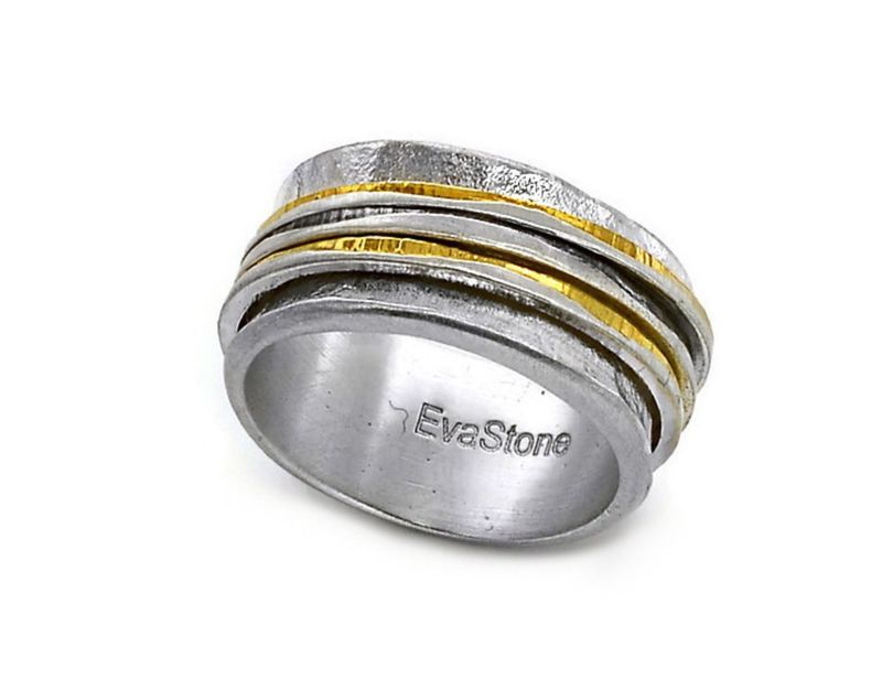 Stylish Organic Ring- Eva Stone