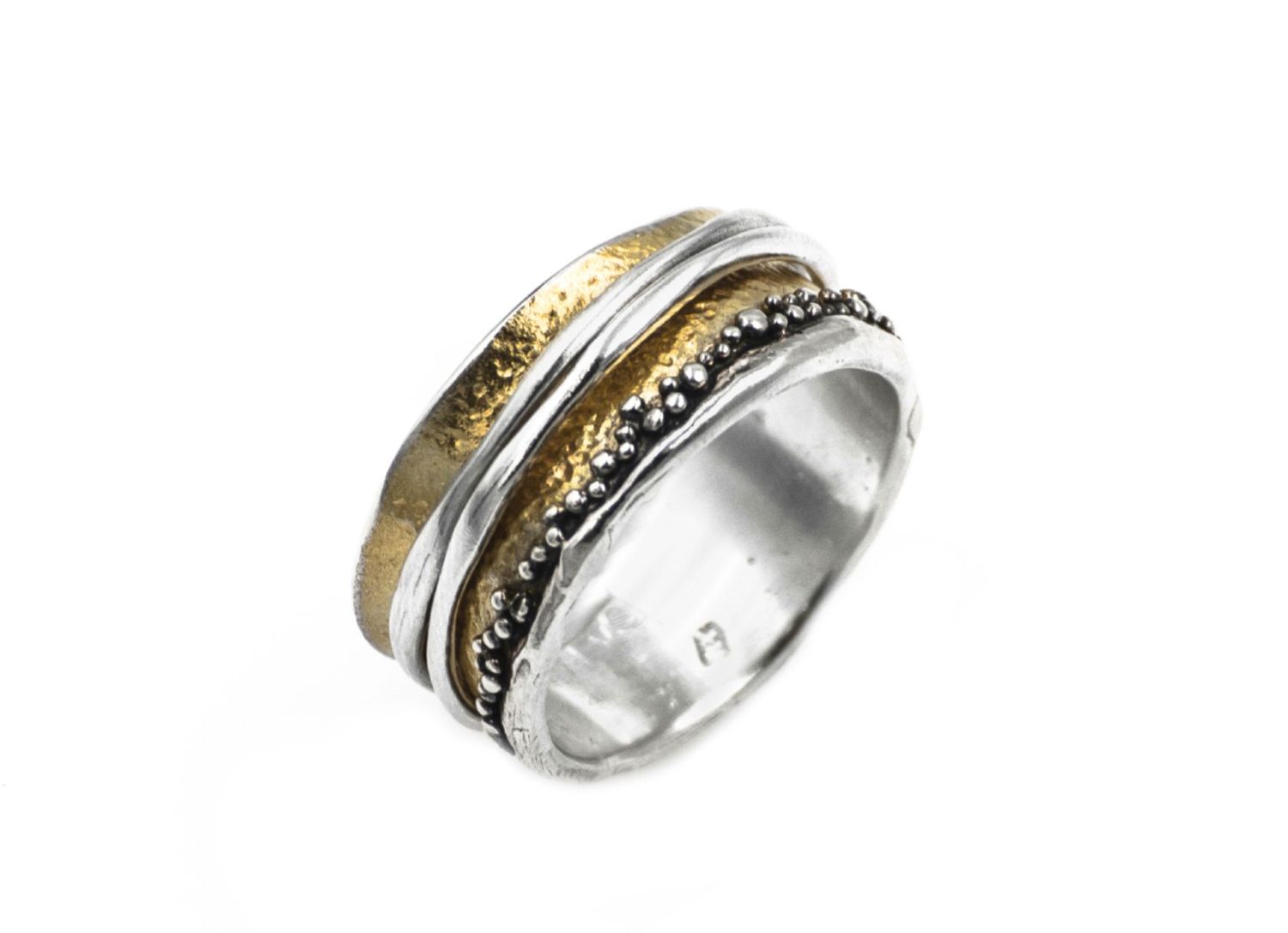 Organic Spinning Ring- Eva Stone