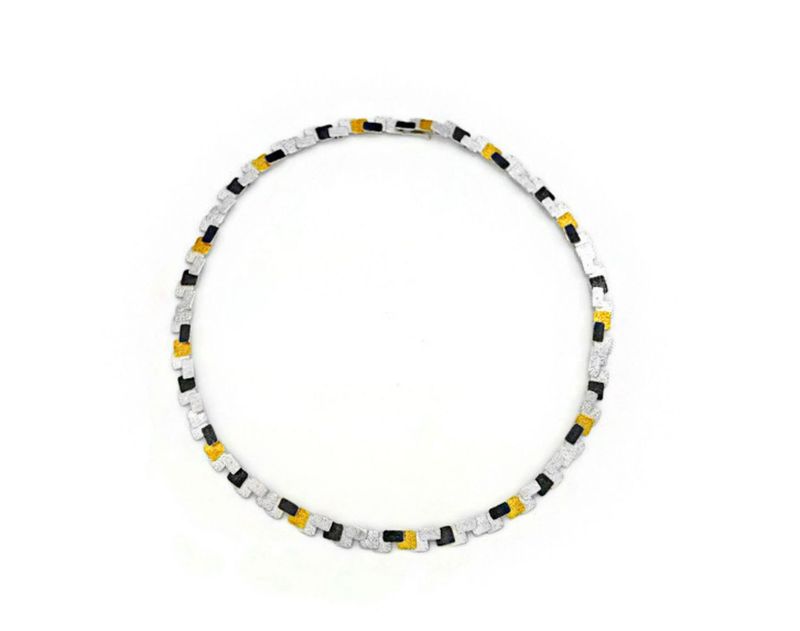 Statement Contemporary Necklace- Eva Stone