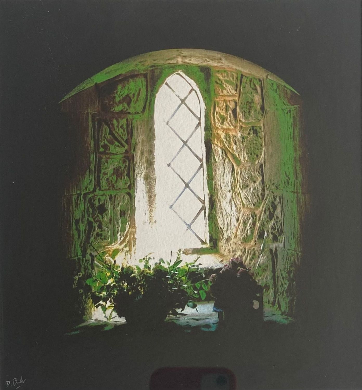 Church Window- Darren Baker- Original 