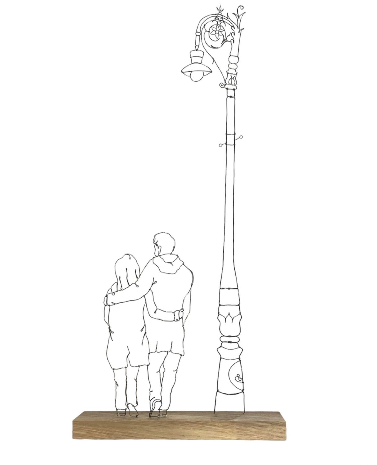 Stroll- Emma Bird- Wire Art Sculpture