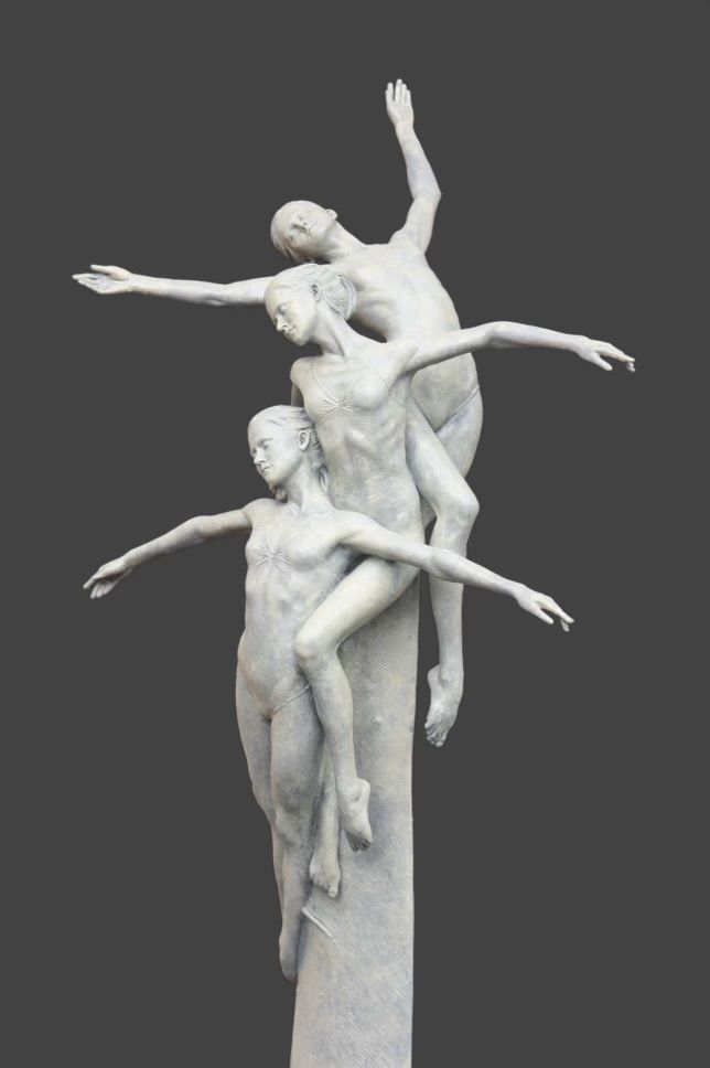 Reborn Bronze Sculpture- Michael Talbot- Bronze Sculpture- 
