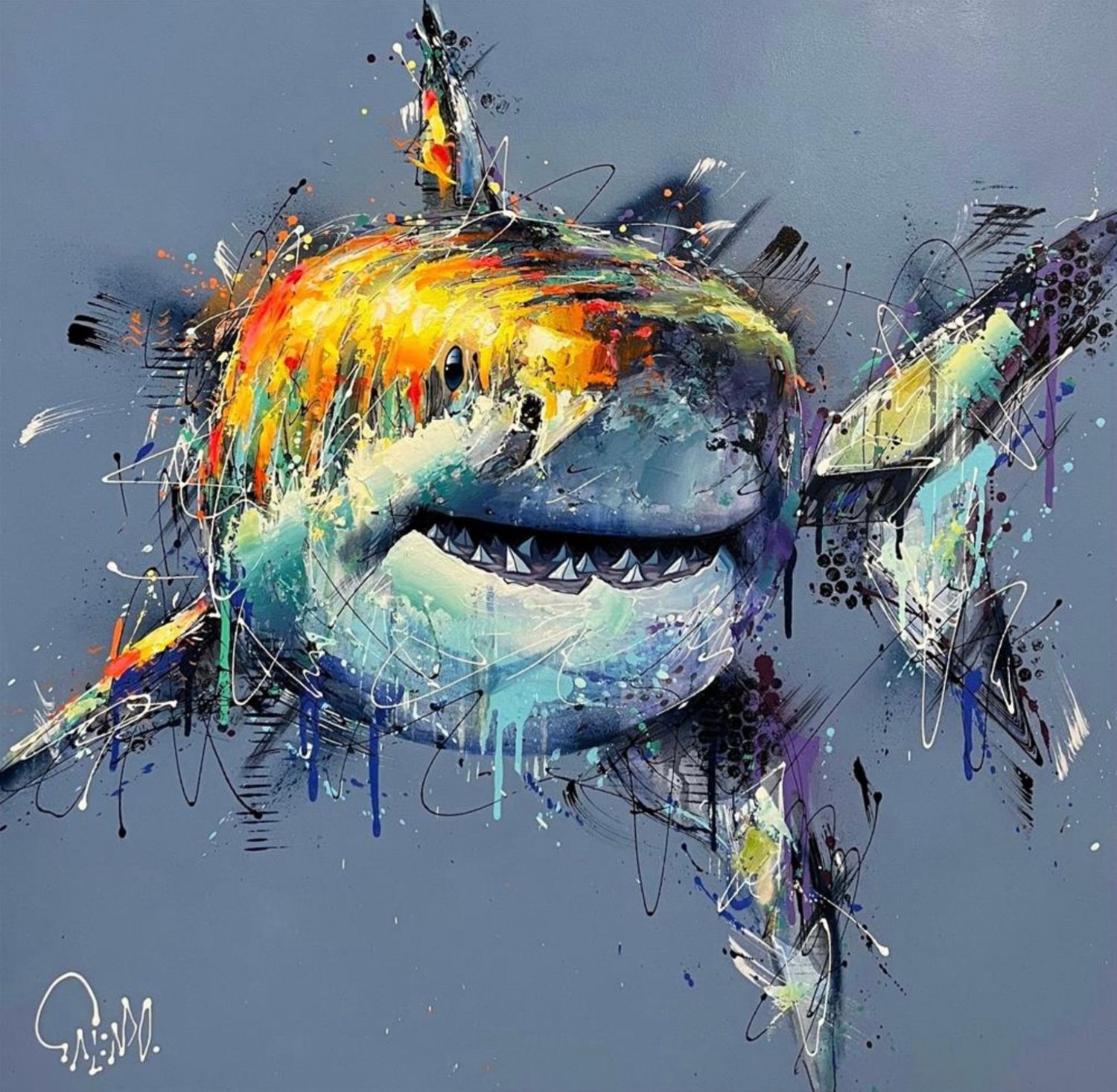 Bruce- Jo Galindo- Limited Edition Print 