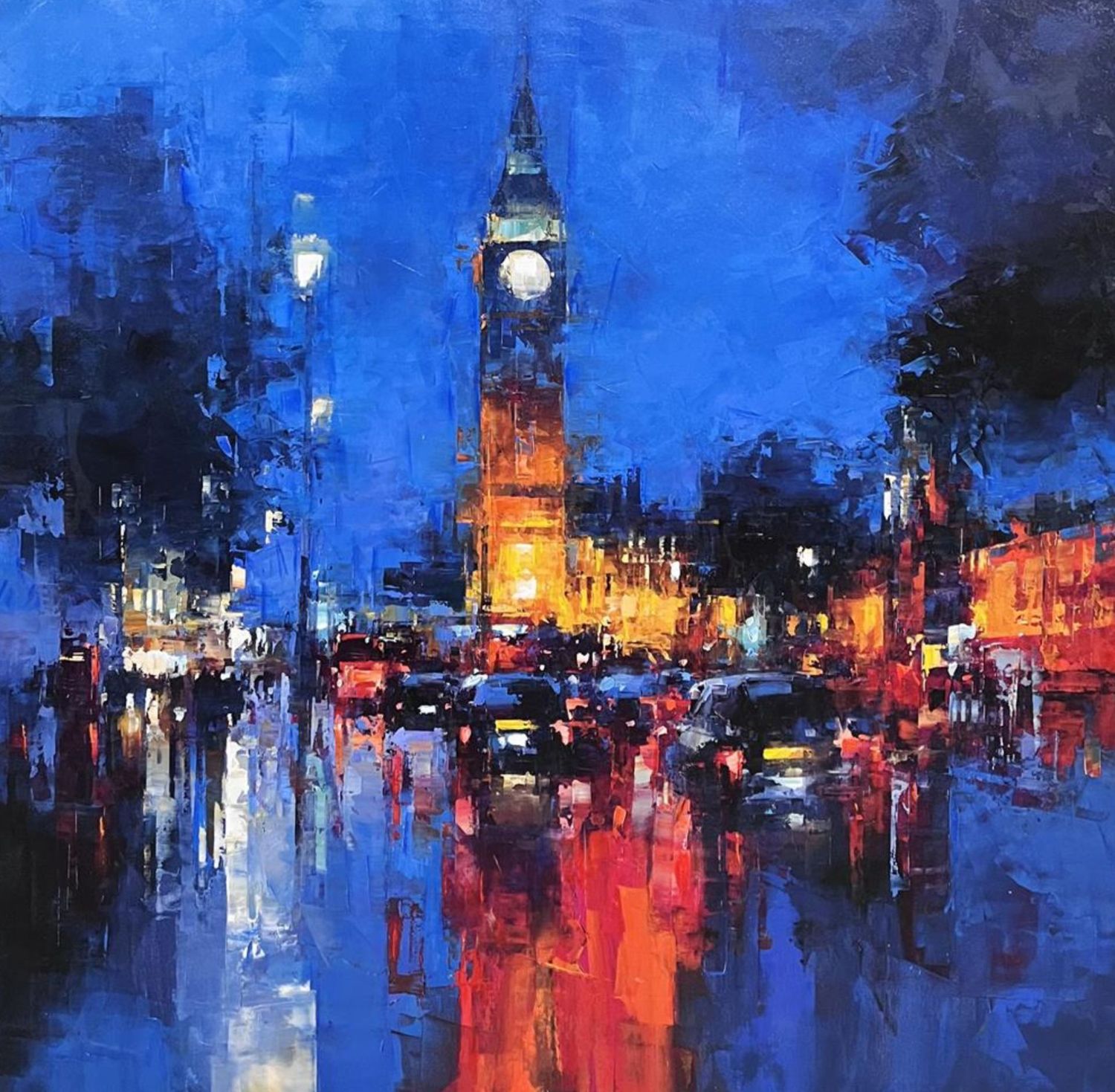 Parliament Square- Benoit Harvard- Limited Edition Print