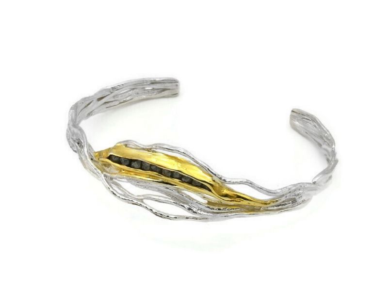 Contemporary Rough Diamond Bracelet- Eva Artist