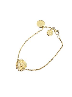 Engraved Gold Bracelet- Mariae Louisa 