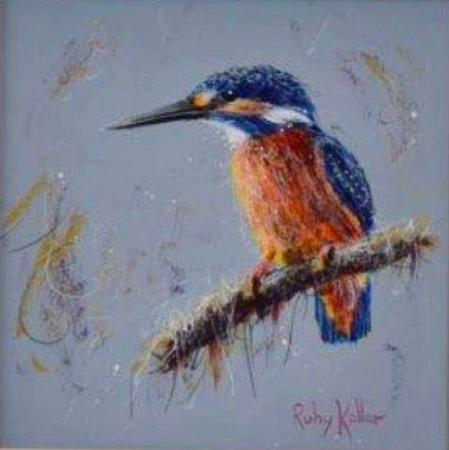 Kingfisher- Ruby Keller- Original