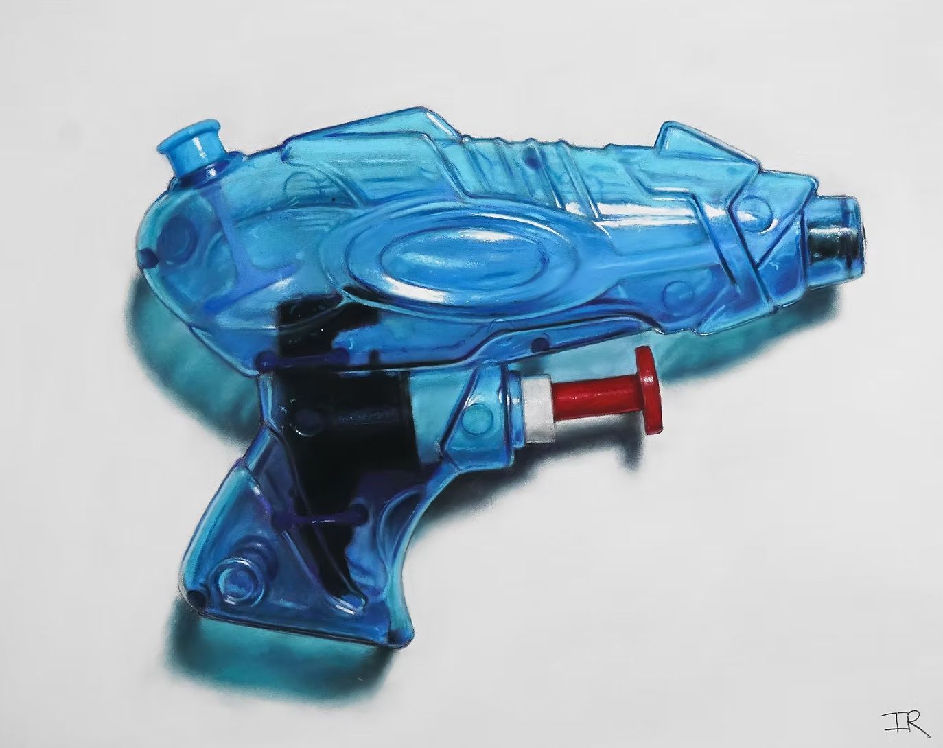 Blue water Pistol
