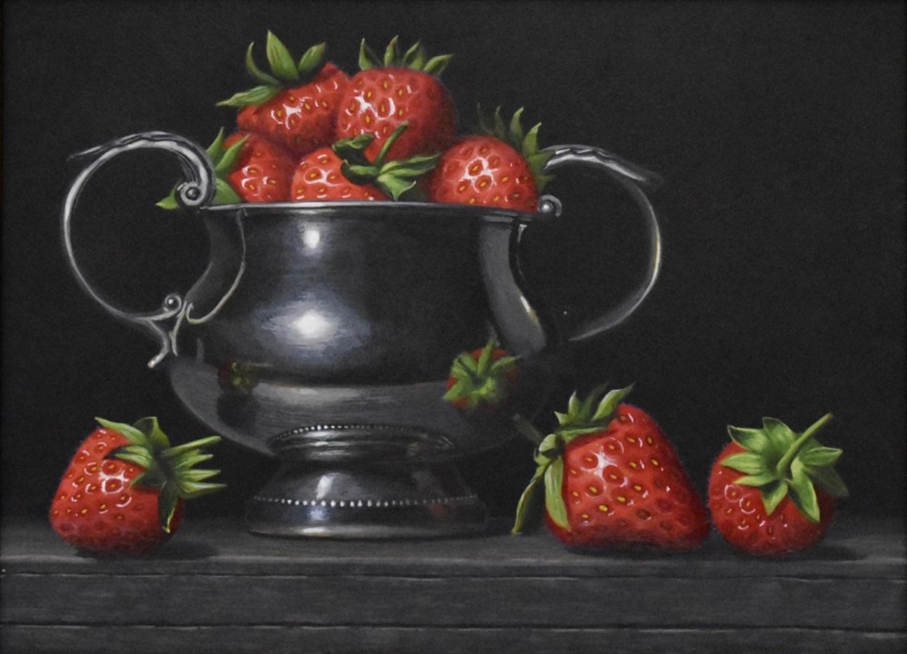 Strawberries and Sugar Bowl