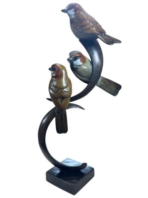 Three Sparrows