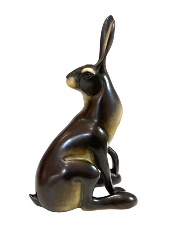 Small sitting hare