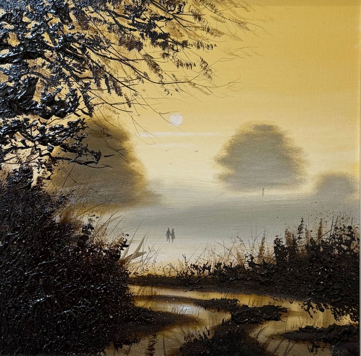 Stillness before daybreak
