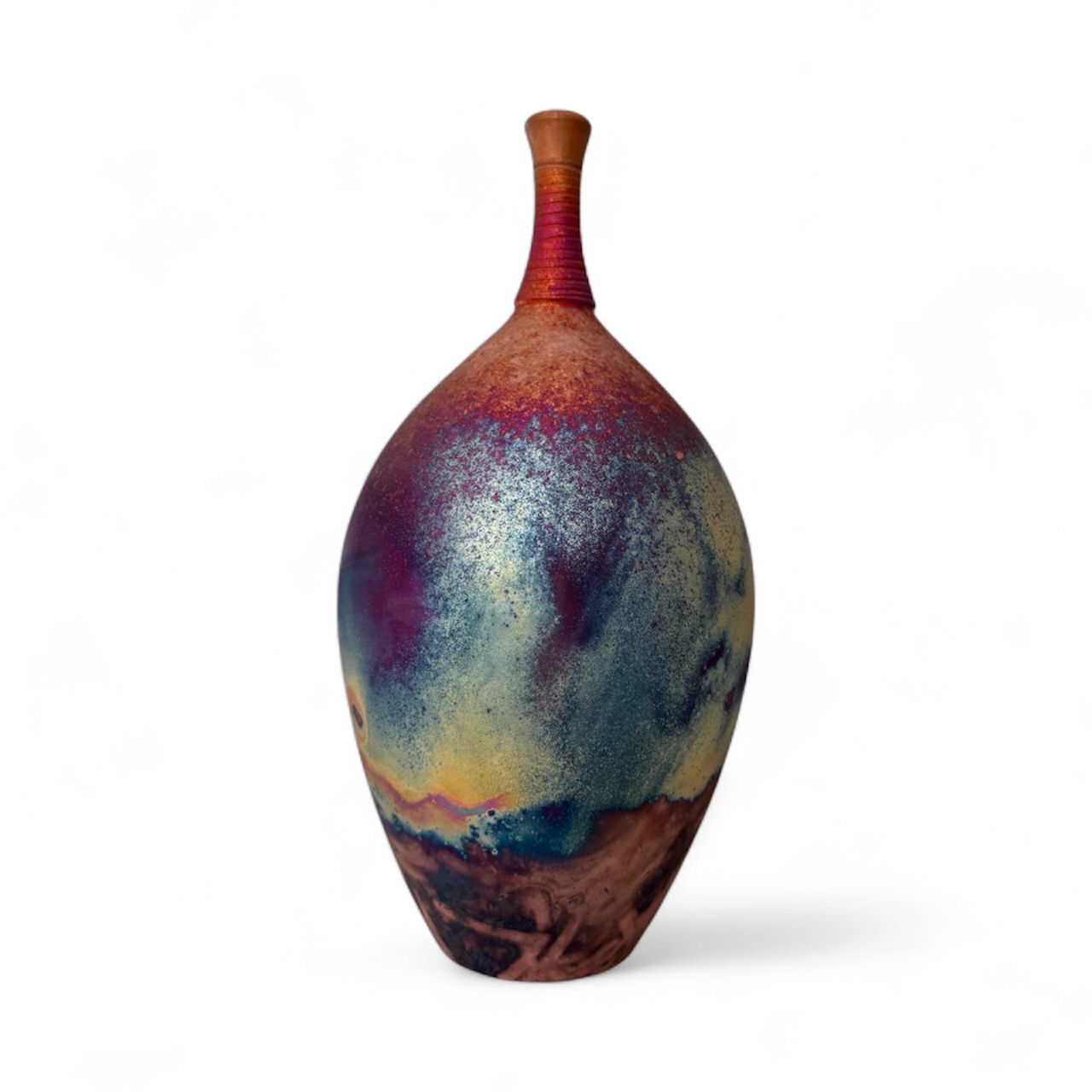 Copper Raku Medium Bottle