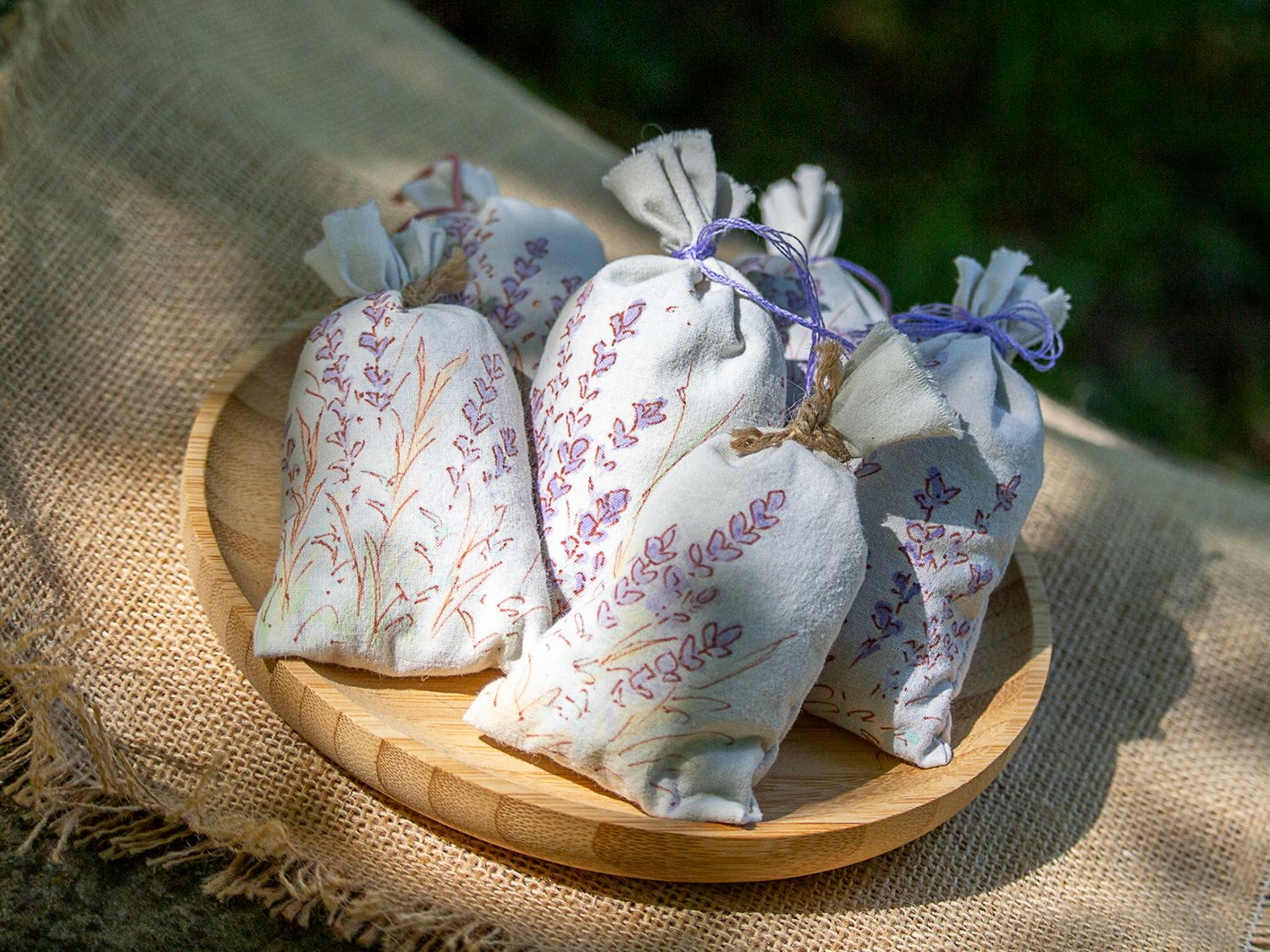 Sachet de lavande aléatoire