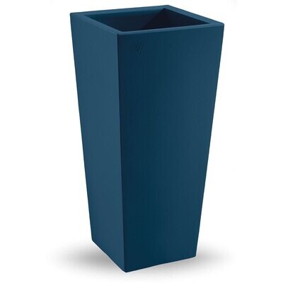 Cache pot quadrato in resina "Gemini" h. 100 cm. | 184,00 € | Veca Colore Antracite