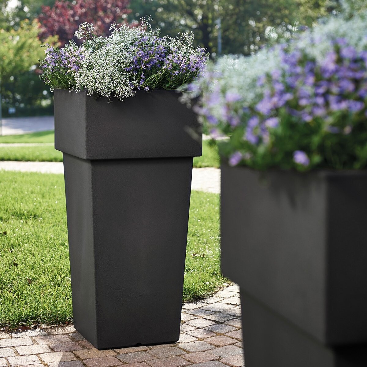 Fioriera Alta Cache-Pot Gemini 40x28xh85cm