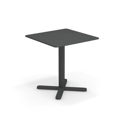 Tavolo Darwin quadrato abbattibile 2 posti 70x70 cm