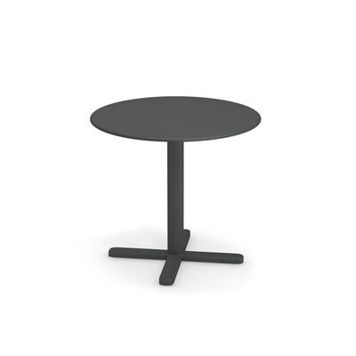 Tavolo Darwin tondo abbattibile 2/4 posti diam. 80 cm