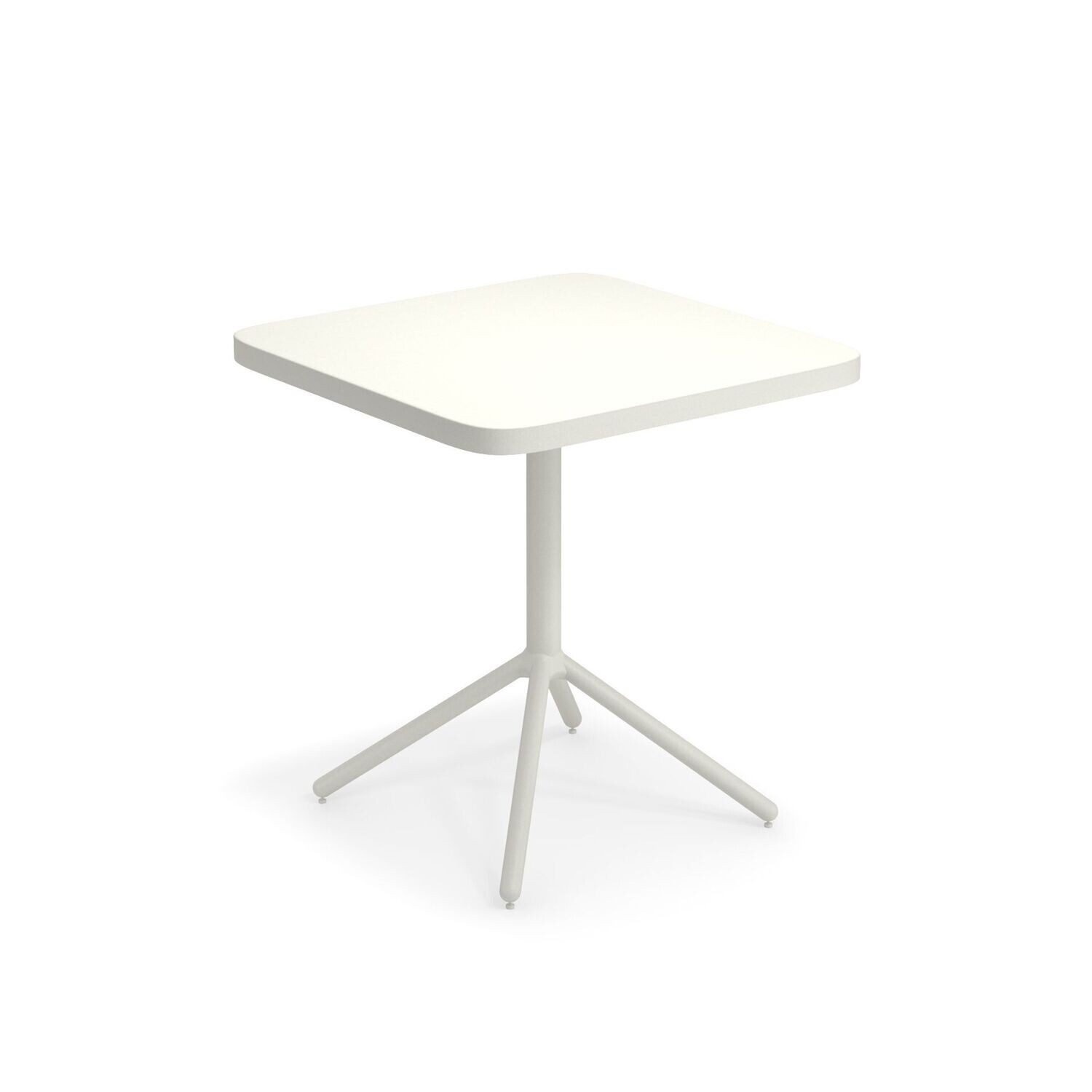 Tavolo Grace piano bordo quadro 2 posti abbattibile