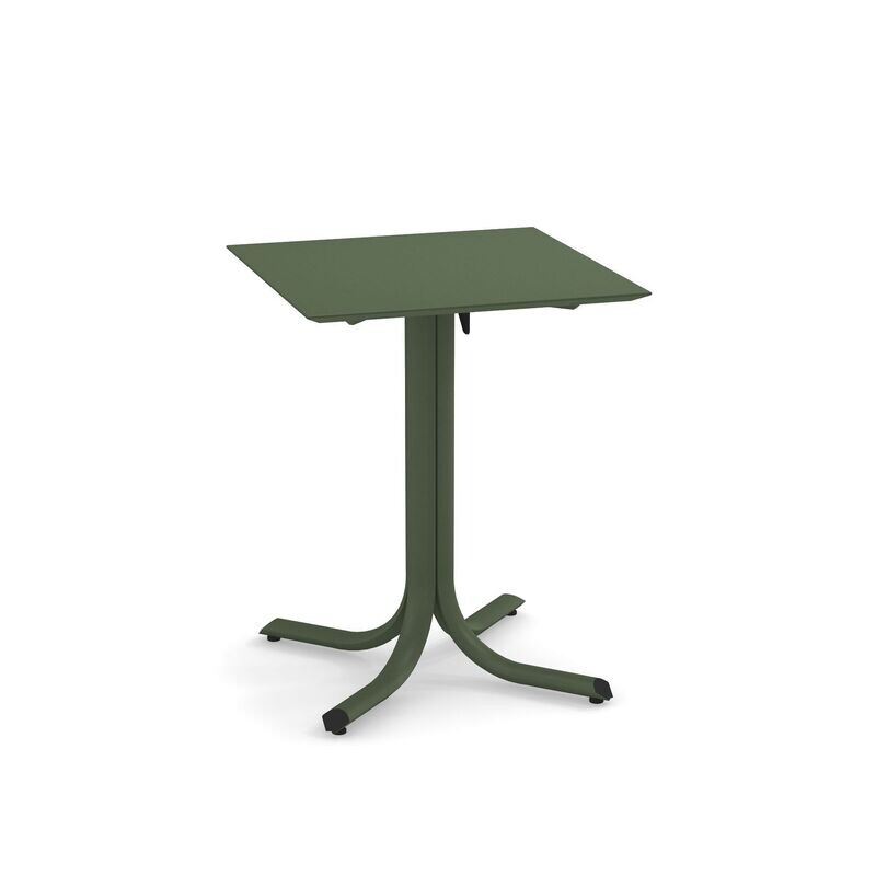 Tavolo Table System abbattibile bordo basso 2 posti 60x60 cm