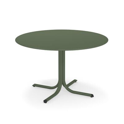 Tavolo Table System bordo tondo 5/6 posti diam. 117 cm