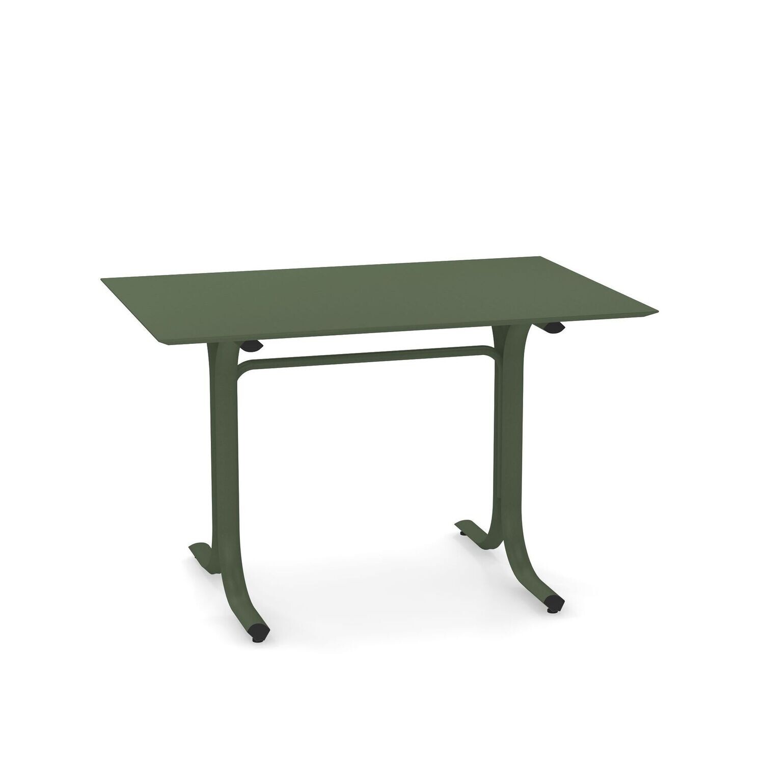 Tavolo Table System bordo basso 4/6 posti 120x80 cm