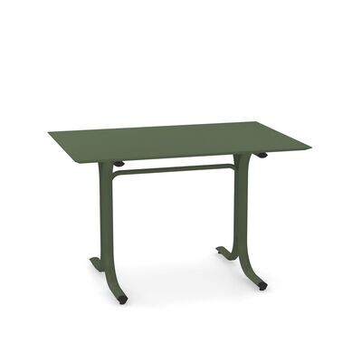 Tavolo Table System bordo basso 4/6 posti 120x80 cm