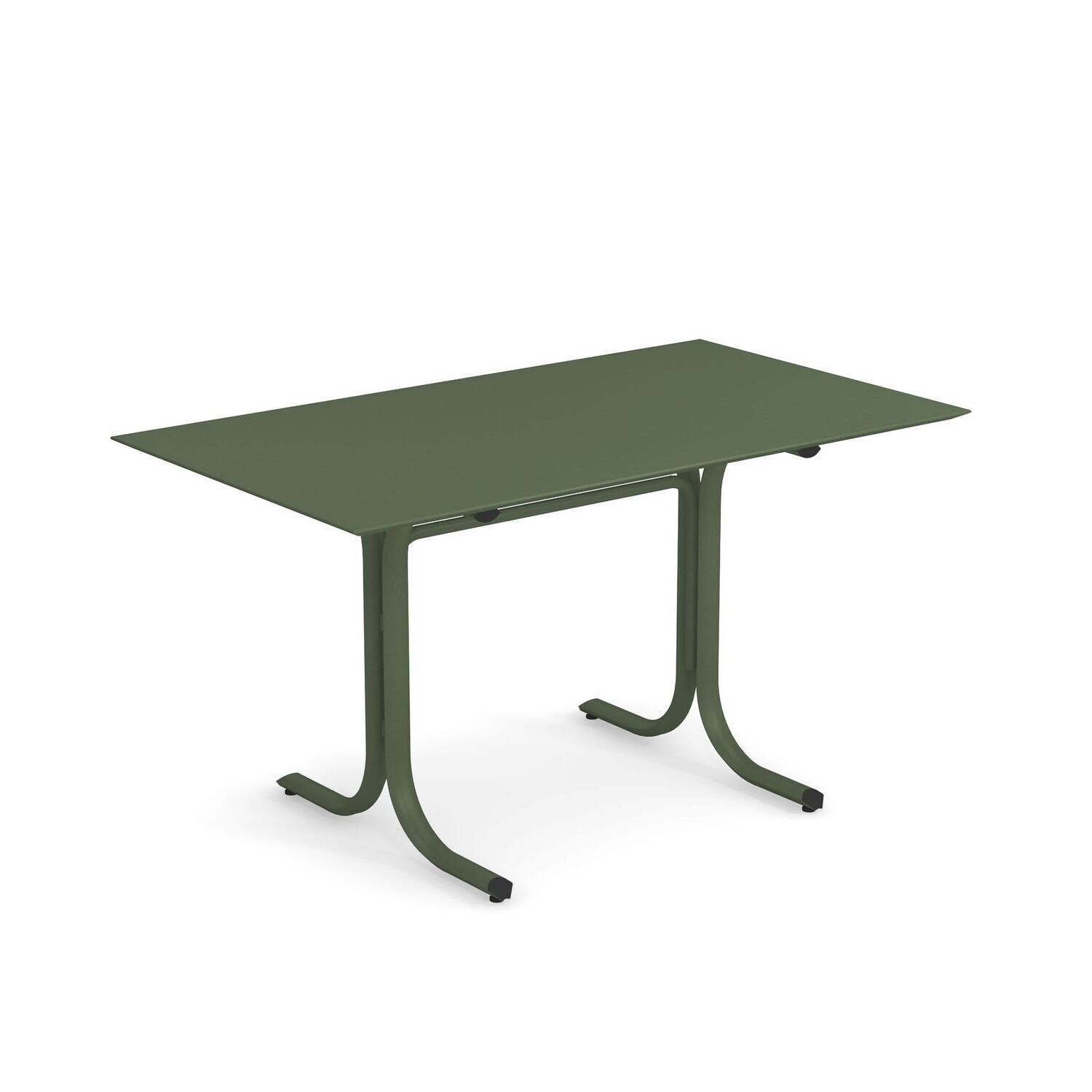 Tavolo Table System bordo basso 6 posti 140x80 cm