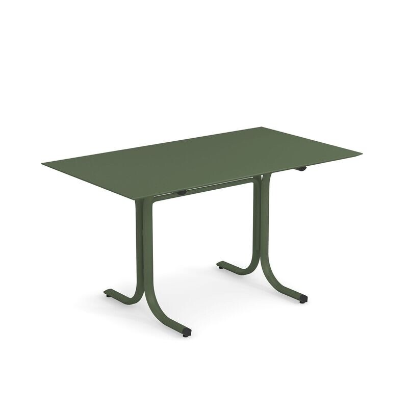 Tavolo Table System bordo basso 6 posti 140x80 cm