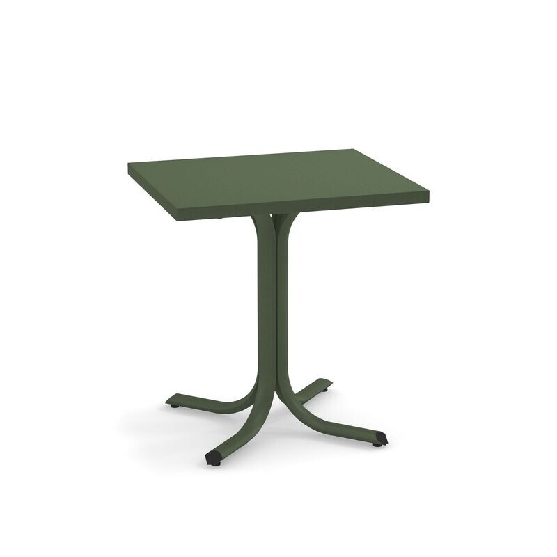 Tavolo Table System bordo squadrato 2 posti 70x60 cm
