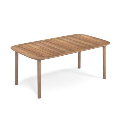 Tavolo Twins rettangolare 6/8 posti 183x105 cm