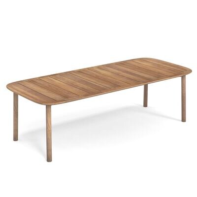 Tavolo Twins rettangolare 8/10 posti 246x105 cm