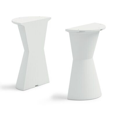 Tavolo mezza Gamba Dot 120x80 cm