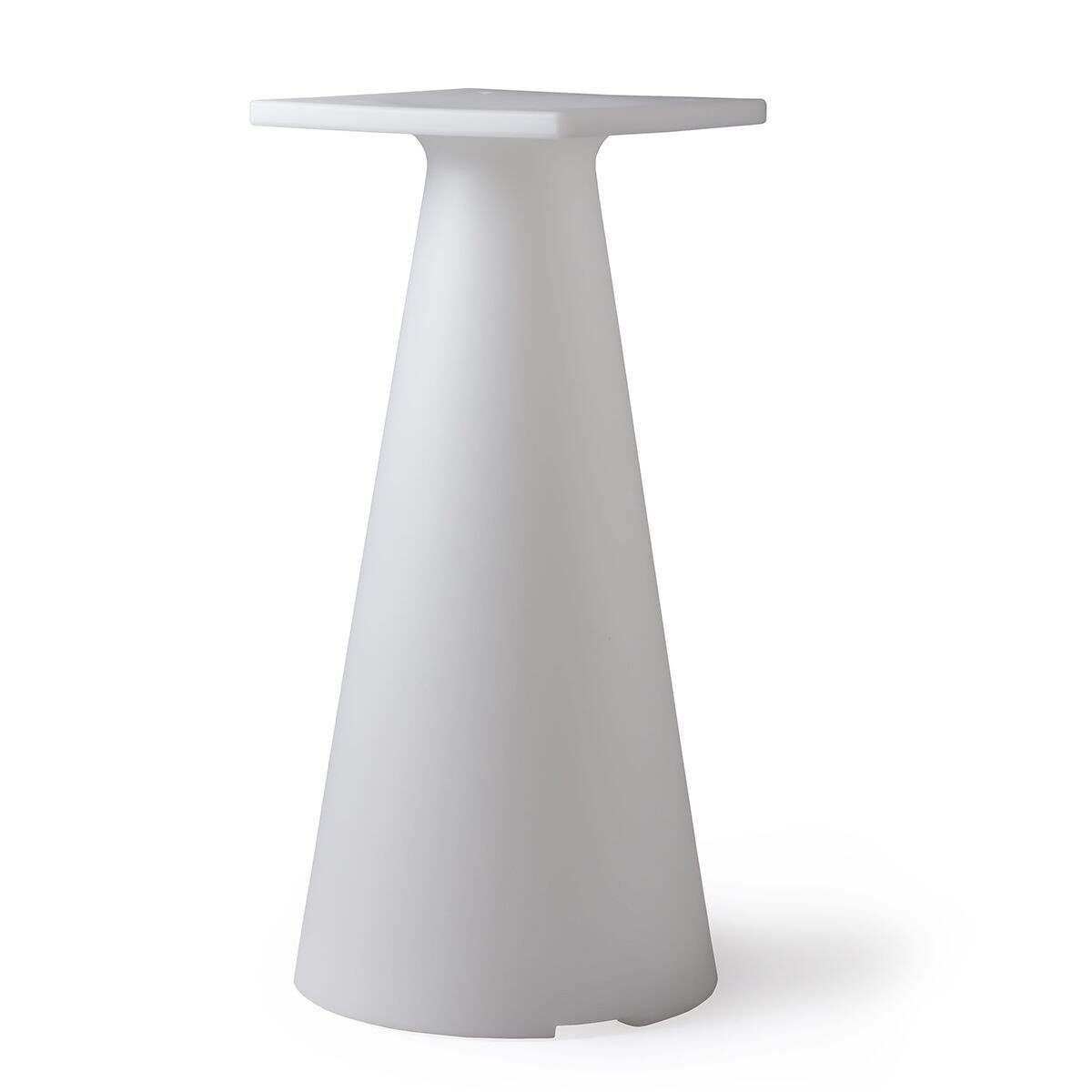 Tavolo Gamba Tiffany h. 72 con luce