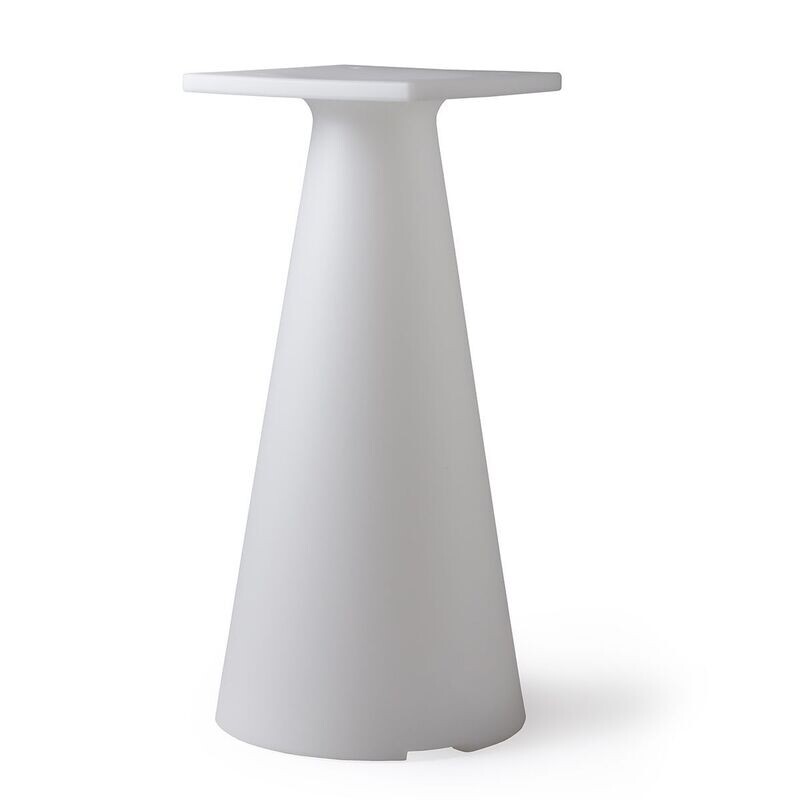 Tavolo Gamba Tiffany h. 72 con luce