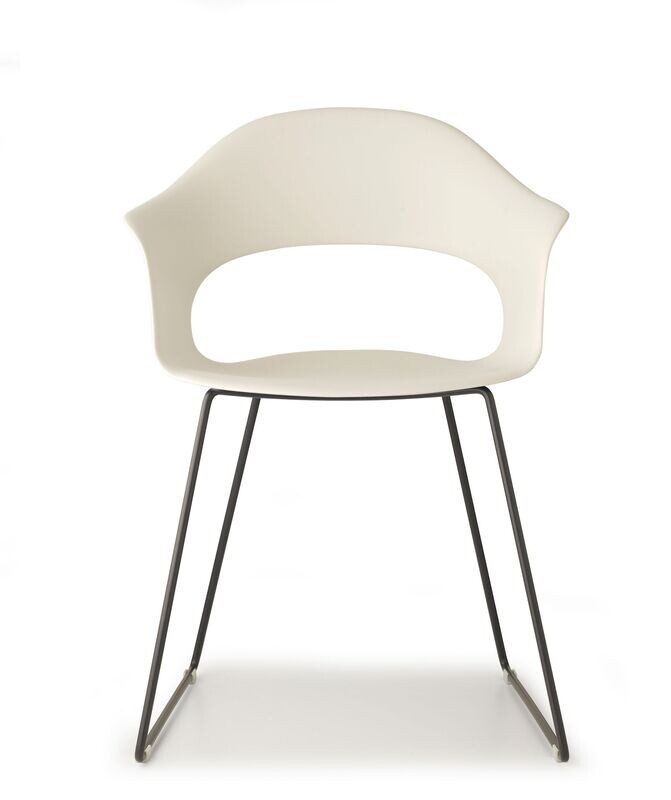 Sedia Lady B a slitta