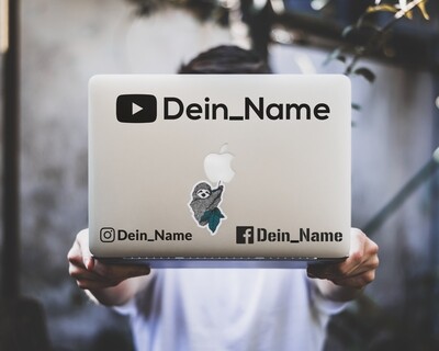 Social Media Aufkleber