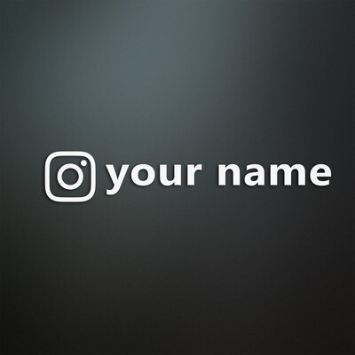 Instagram Aufkleber
