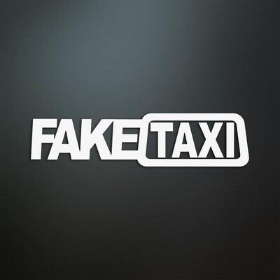 Fake Taxi Aufkleber