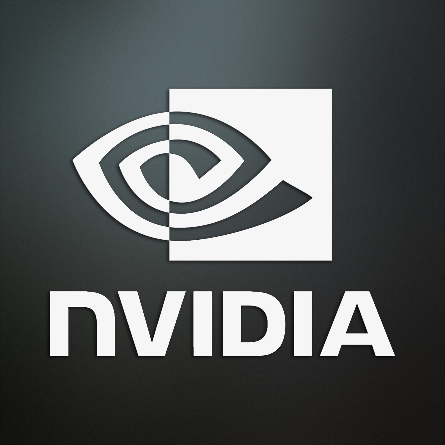 Nvidia Logo Aufkleber