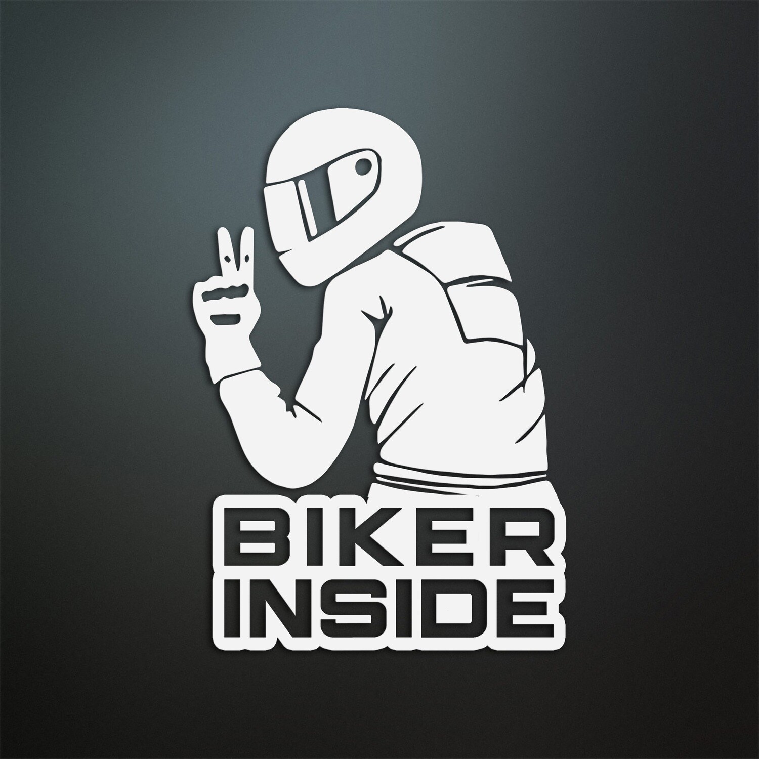 Hot Interessante Motorsport Biker Innen Moto Auto Aufkleber