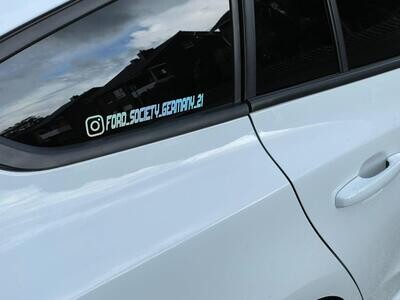 Ford Society Germany Instagram Aufkleber