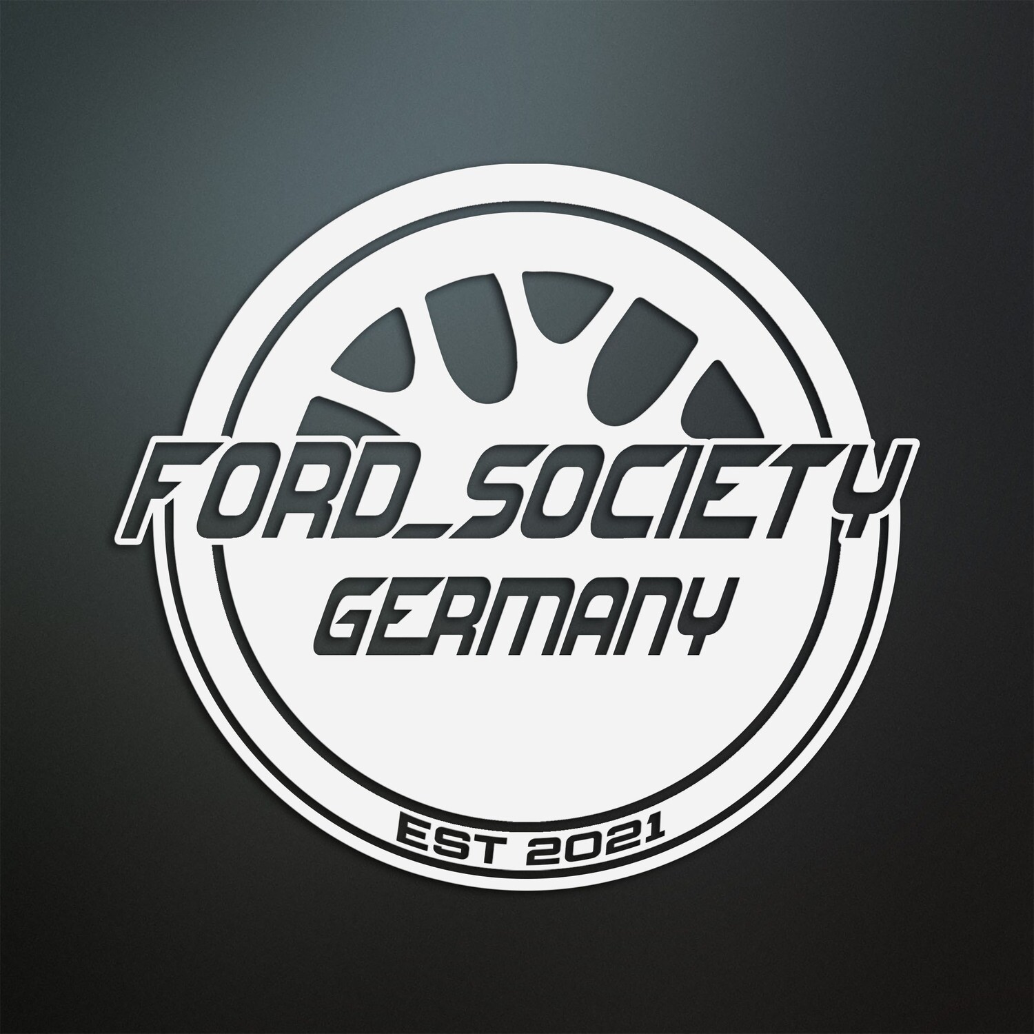 Ford Society Germany Logo Aufkleber