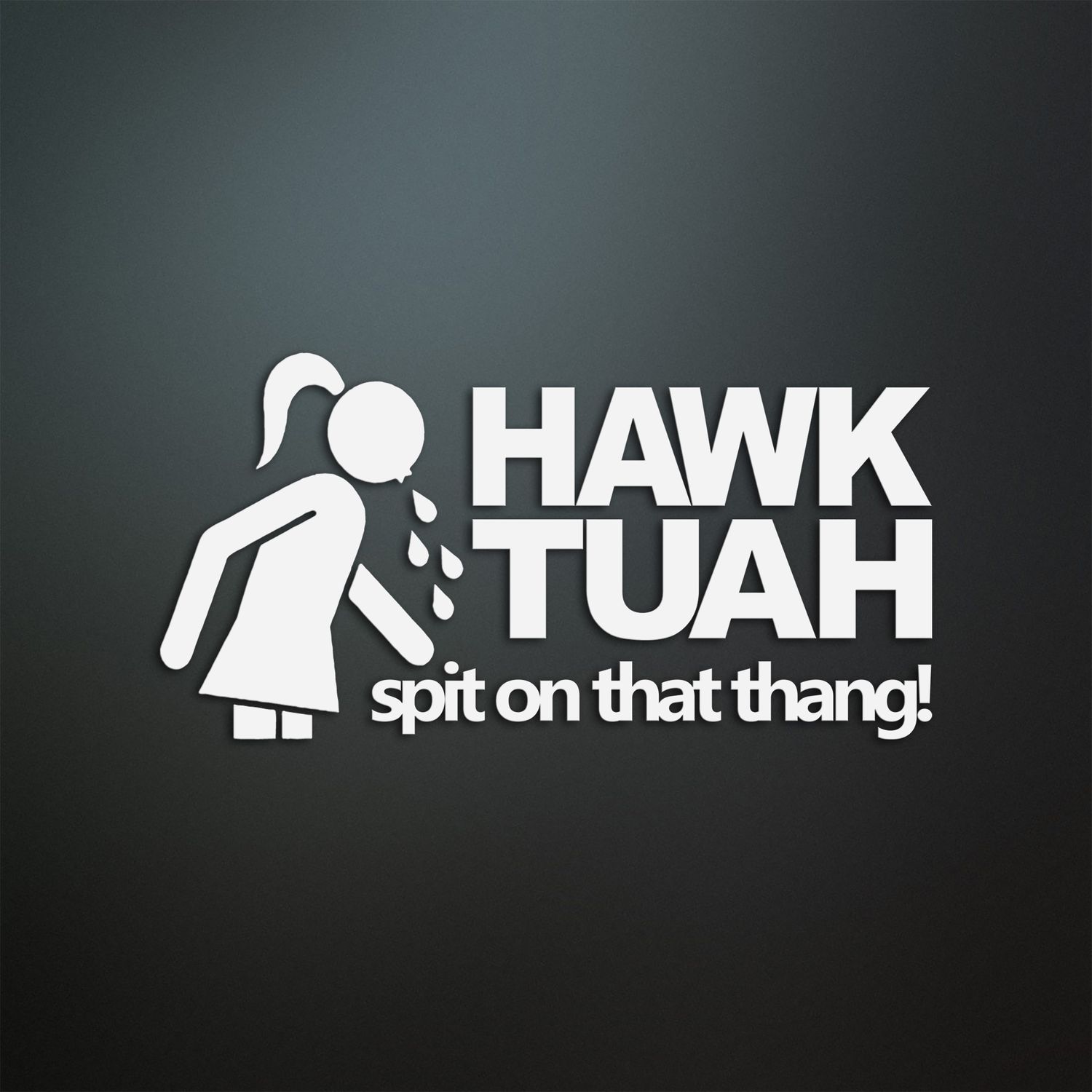 Hawk Tuah Aufkleber