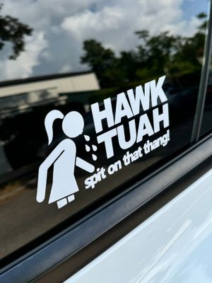 Hawk Tuah Aufkleber