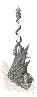The Tower of the Serpent: Art Print