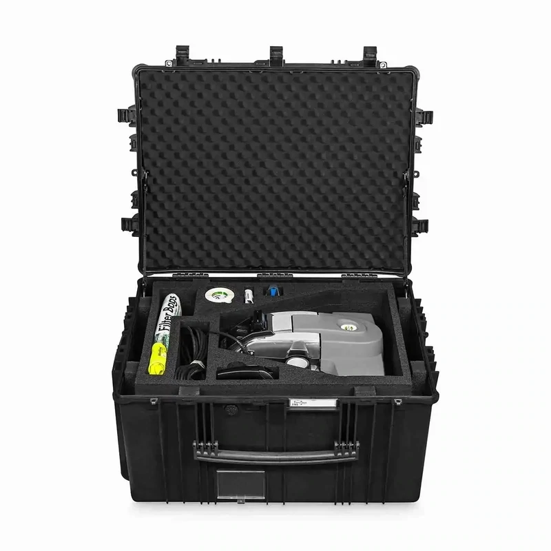 Matratzenreinigungsmaschine mit Koffer Matratzenreinigungsmaschine mit Koffer