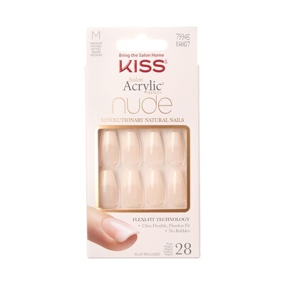 Salon Acrylic Nude Nails - Leilani