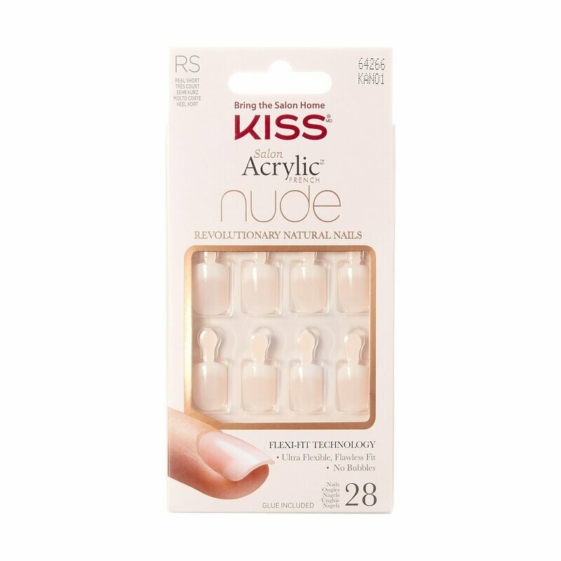 Salon Acrylic Nude Nails - Breathtaking
