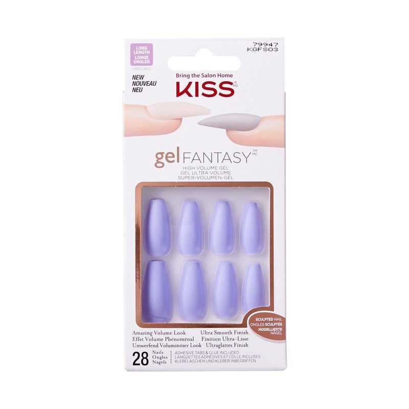 Gel Fantasy Sculpted Nails - Night After Gel Fantasy Sculpted Nails - Night After